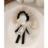 ヘアゴム シュシュ レース蝶結び 韓国風 | SUNSHINE CLOSET | 詳細画像11 