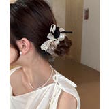 ヘアゴム シュシュ レース蝶結び 韓国風 | SUNSHINE CLOSET | 詳細画像2 