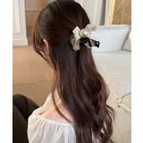 ヘアゴム シュシュ レース蝶結び 韓国風 | SUNSHINE CLOSET | 詳細画像3 