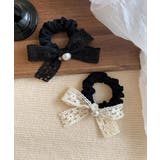 シュシュ レースリボン パール ヘアゴム | SUNSHINE CLOSET | 詳細画像9 