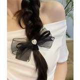 リボンシュシュ ヘアゴム レディース | SUNSHINE CLOSET | 詳細画像5 