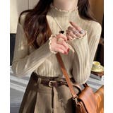 ニットソー 長袖 プチハイネック 韓国風 | SUNSHINE CLOSET | 詳細画像11 