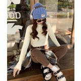 ニットソー 長袖 プチハイネック 韓国風 | SUNSHINE CLOSET | 詳細画像3 