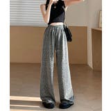 レディース ストレートパンツ ハイウエスト | SUNSHINE CLOSET | 詳細画像3 