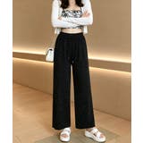 レディース ストレートパンツ ハイウエスト | SUNSHINE CLOSET | 詳細画像9 