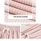 セミワイドパンツ ハイウエスト 着やせ | SUNSHINE CLOSET | 詳細画像3 