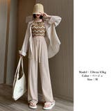 セミワイドパンツ ハイウエスト 着やせ | SUNSHINE CLOSET | 詳細画像4 