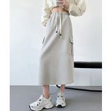 ワークスカート ハイウエスト 秋冬 韓国 | SUNSHINE CLOSET | 詳細画像8 