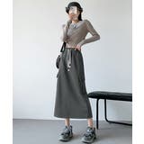 ワークスカート ハイウエスト 秋冬 韓国 | SUNSHINE CLOSET | 詳細画像9 
