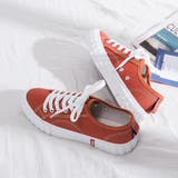 オレンジ | スニーカー レディース キャンバススニーカー | SUNSHINE CLOSET