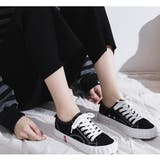 ブラック | スニーカー レディース キャンバススニーカー | SUNSHINE CLOSET