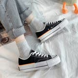 ブラック | スニーカー レディース キャンバススニーカー | SUNSHINE CLOSET