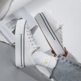 ホワイト | スニーカー レディース 厚底 | ANGELCLOSET