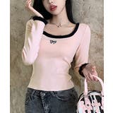 Tシャツ クールネック 刺しゅう 秋冬 | SUNSHINE CLOSET | 詳細画像11 