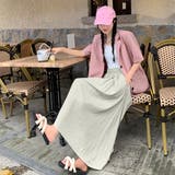 薄手ロングスカート ハイウエスト 韓国夏 | SUNSHINE CLOSET | 詳細画像11 