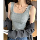 タンクトップ レディース 無地 Uネック | SUNSHINE CLOSET | 詳細画像15 