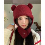 くま耳ニット帽 レディース 韓国風 | SUNSHINE CLOSET | 詳細画像12