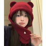 くま耳ニット帽 レディース 韓国風 | SUNSHINE CLOSET | 詳細画像13