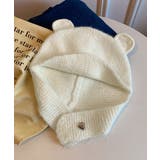 くま耳ニット帽 レディース 韓国風 | SUNSHINE CLOSET | 詳細画像16