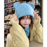 くま耳ニット帽 レディース 韓国風 | SUNSHINE CLOSET | 詳細画像7