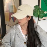 キャップ 刺しゅう 英字ロゴ 帽子 韓国 | SUNSHINE CLOSET | 詳細画像6 