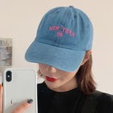 キャップ 英字ロゴ刺しゅう デニム帽子 | SUNSHINE CLOSET | 詳細画像1 