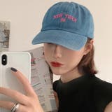 キャップ 英字ロゴ刺しゅう デニム帽子 | SUNSHINE CLOSET | 詳細画像7 