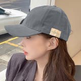 キャップ 英字ロゴ UV対策cap 韓国 | SUNSHINE CLOSET | 詳細画像1