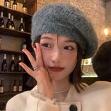 ニットベレー帽 起毛 レディース 秋冬 | ANGELCLOSET | 詳細画像8