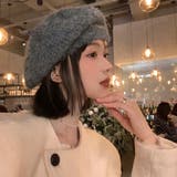 ニットベレー帽 起毛 レディース 秋冬 | ANGELCLOSET | 詳細画像9