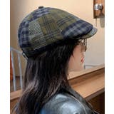 ベレー帽 レディース チェック柄 春秋冬 | SUNSHINE CLOSET | 詳細画像12 
