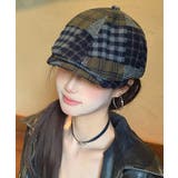 ベレー帽 レディース チェック柄 春秋冬 | SUNSHINE CLOSET | 詳細画像13 