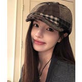 ベレー帽 レディース チェック柄 春秋冬 | SUNSHINE CLOSET | 詳細画像2 