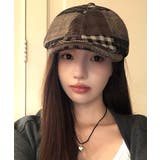 ベレー帽 レディース チェック柄 春秋冬 | SUNSHINE CLOSET | 詳細画像4 