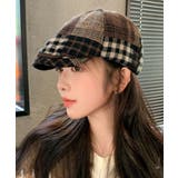 ベレー帽 レディース チェック柄 春秋冬 | SUNSHINE CLOSET | 詳細画像7 