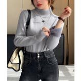 ニットトップス 裏起毛 ハイネック 厚手 | SUNSHINE CLOSET | 詳細画像11