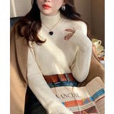 ニットトップス 裏起毛 ハイネック 厚手 | SUNSHINE CLOSET | 詳細画像15