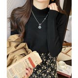 ニットトップス 裏起毛 ハイネック 厚手 | SUNSHINE CLOSET | 詳細画像4