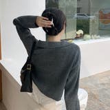 ショート丈ニット カーディガン トップス | SUNSHINE CLOSET | 詳細画像10 