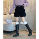 コーデュロイ ショートパンツ レディース | SUNSHINE CLOSET | 詳細画像6 