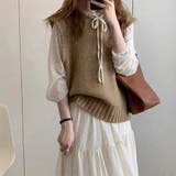 ニットベスト レディース ニットジレ | SUNSHINE CLOSET | 詳細画像9 