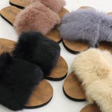 ファーサンダル レディース もこもこ | SUNSHINE CLOSET | 詳細画像7 
