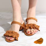 キャメル | サンダル レディース フラットサンダル | SUNSHINE CLOSET