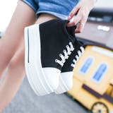 ブラック | インヒール スニーカー レディース | SUNSHINE CLOSET