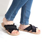 ブラック | サンダル レディース ローヒール | SUNSHINE CLOSET