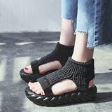 サンダル レディース 厚底 メッシュ | SUNSHINE CLOSET | 詳細画像1 