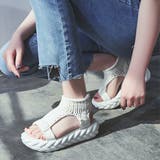 サンダル レディース 厚底 メッシュ | SUNSHINE CLOSET | 詳細画像4 