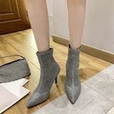 ショートブーツ レディース ソックスブーツ | SUNSHINE CLOSET | 詳細画像6 