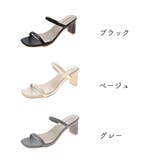 サンダル レディース ローヒール | SUNSHINE CLOSET | 詳細画像2 