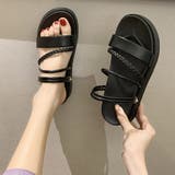 厚底サンダル レディース 編み 全2色 | SUNSHINE CLOSET | 詳細画像5 